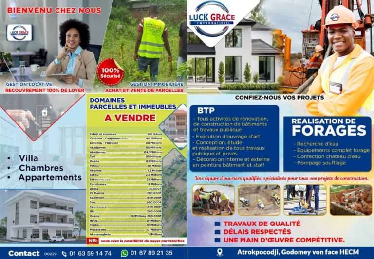 Réalisation Luck Grace International